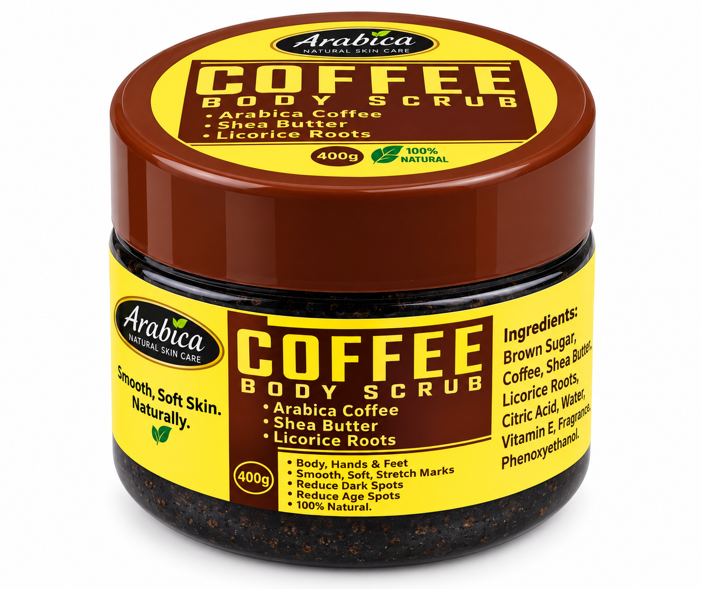 Marigold Beauty Coffee Body Scrub