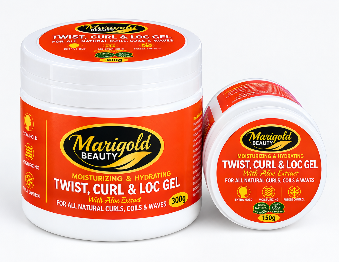 Marigold Beauty Twist, Curl & Loc Gel